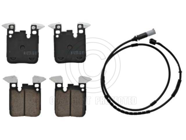 Brake Pad Set AKEBONO EURO $156.16